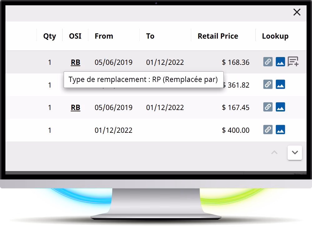 Fonctionnalités principales
